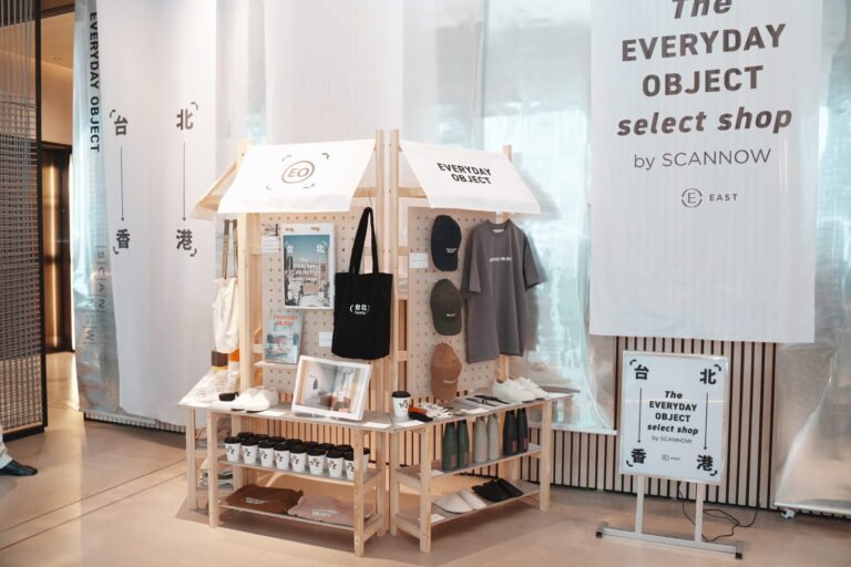 SCANNOW 夥拍台灣生活風格媒體暨品牌 EVERYDAY OBJECT 首間海外快閃選物店 「The EVERYDAY OBJECT Select Shop By SCANNOW @ EAST」