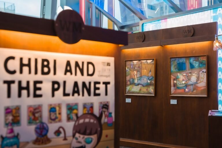 朗豪坊 x 白紙市集 x JONAS「CHIBI and the Planet」療癒企劃