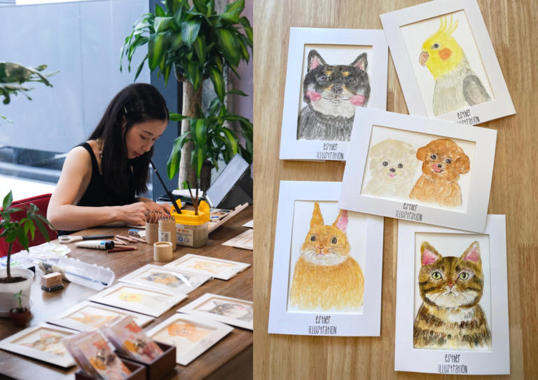 澳南海岸x Esther Wan 毛孩專屬肖像工作坊
