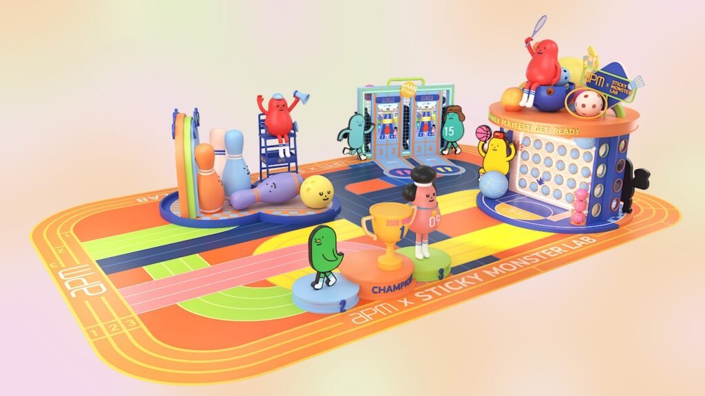 apm × Sticky Monster Lab Summer Playfest 第二浪：運動競技場
